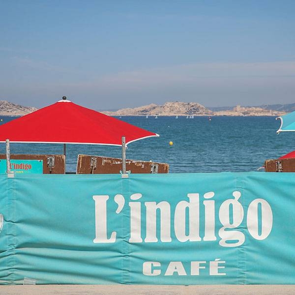 Plage - Indigo Café - Restaurant Mexicain Marseille